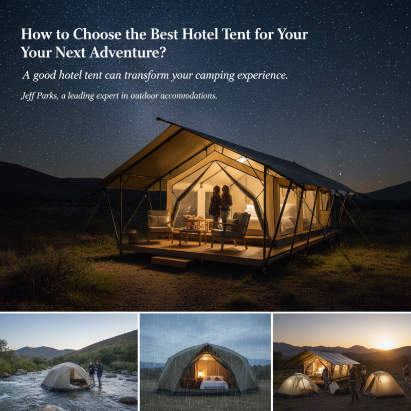 How to Choose the Best Hotel Tent for Your Next Adventure?