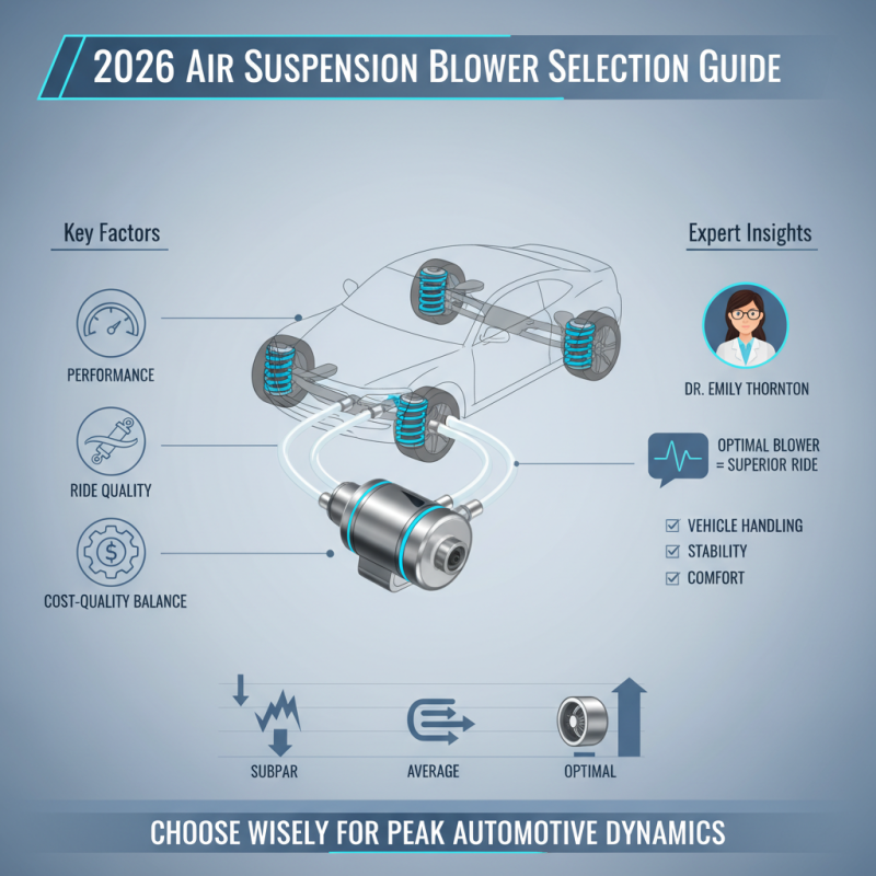2026 Best Air Suspension Blower for Optimal Performance?