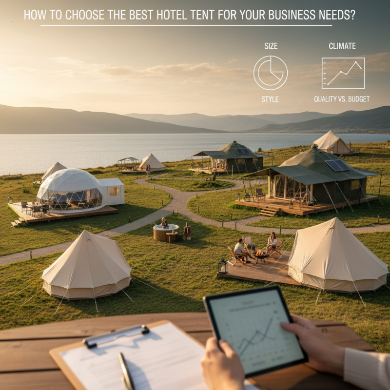 How to Choose the Best Hotel Tent for Your Business Needs?