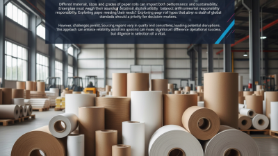 2026 Best Paper Roll Types for Global Sourcing Needs?
