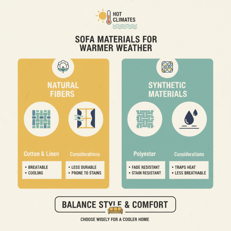 Best Sofa Materials for Hot Climates What Should You Choose?