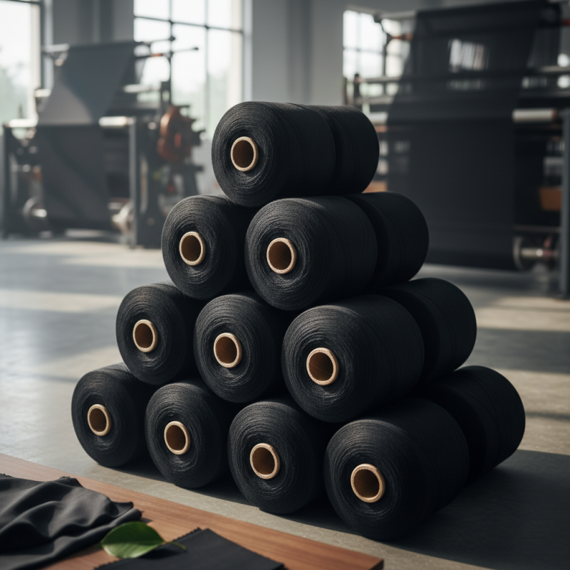 What is Black Polyester Yarn and Its Benefits for Buyers?