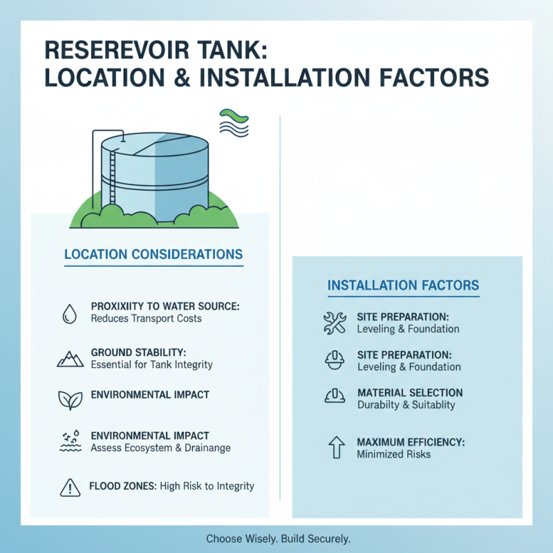 Essential Tips for Choosing the Right Reservoir Tanks?