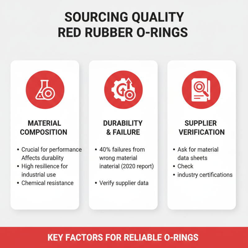 How to Choose the Right Red Rubber O Ring for Your Needs?