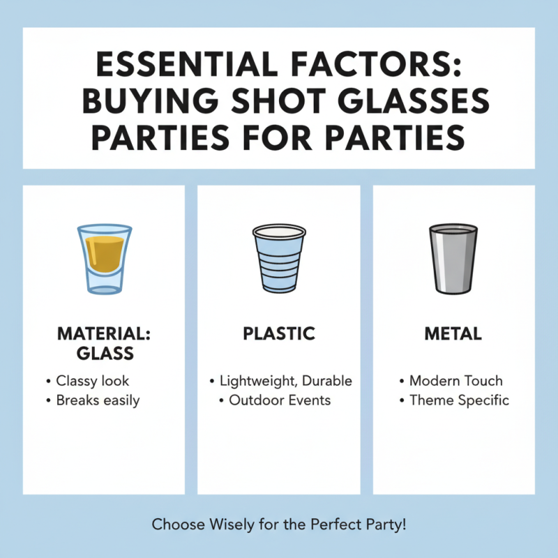 High Repurchasing Shot Glass Buying Tips for Your Next Party