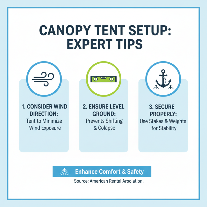 Top 10 Outdoor Canopy Tent Tips for Every Event Planning