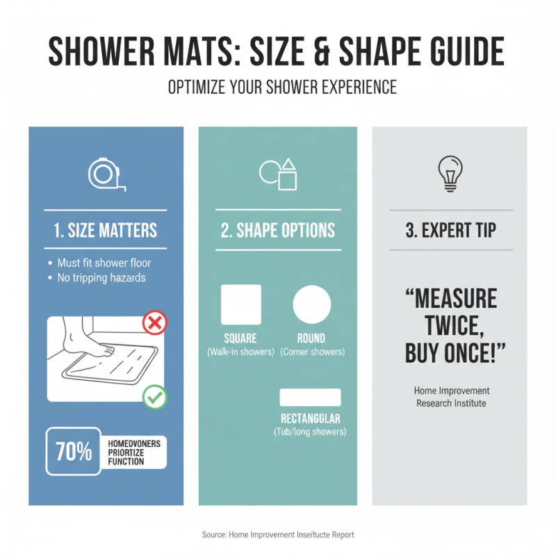 How to Choose the Best Showers Mat for Your Bathroom Needs?