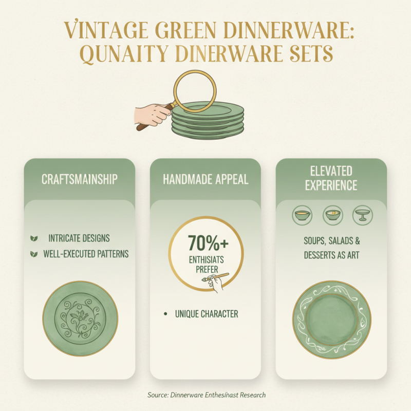 How to Choose the Perfect Vintage Green Dinnerware Set?