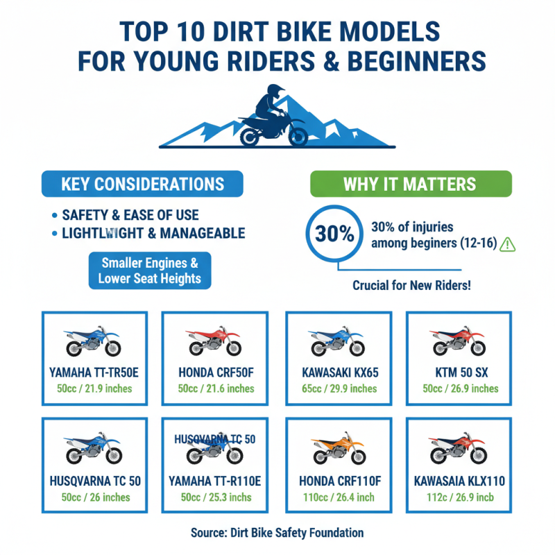 Top 10 Dirt Bike Small Models for Beginners and Young Riders?