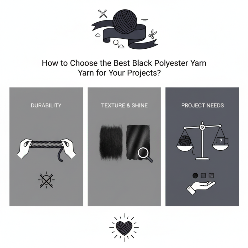 How to Choose the Best Black Polyester Yarn for Your Projects?