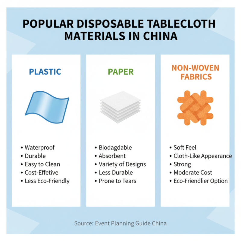 Best Disposable Tablecloths for Your Events in China?