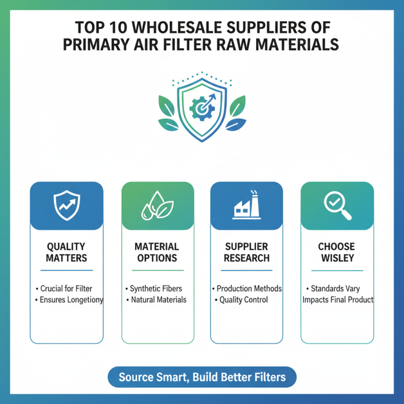 Top 10 Wholesale Primary Air Filter Raw Material Suppliers?