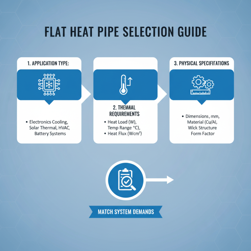 How to Choose the Best Flat Heat Pipe for Your Needs?