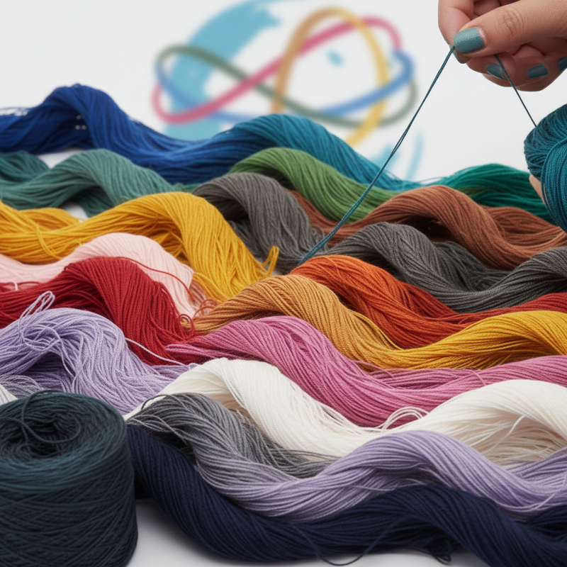 Top 10 Custom Color Polyester Yarn Options for Global Buyers?