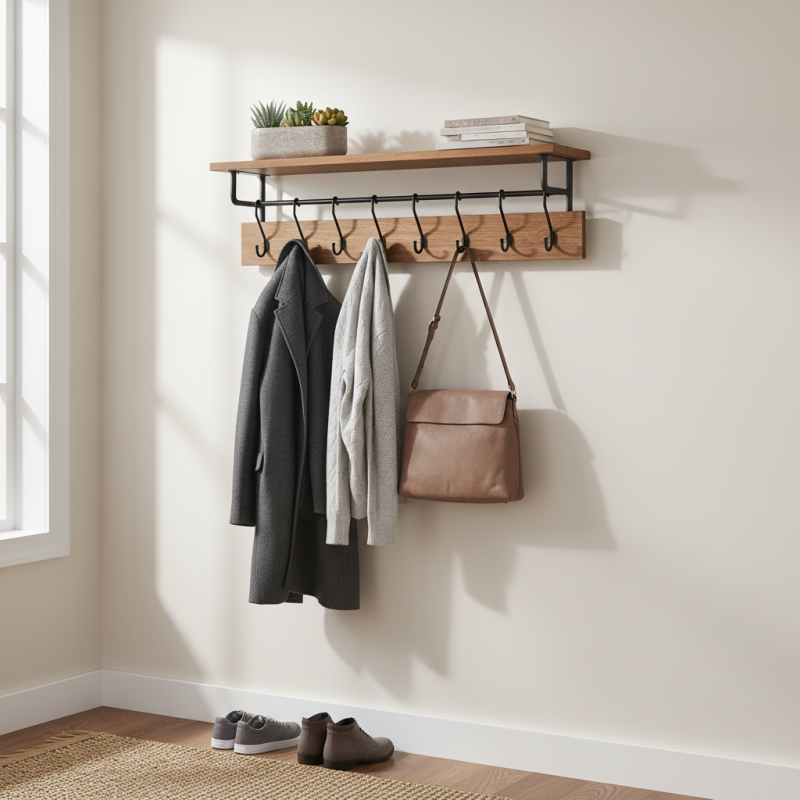 How to Choose the Best Wall Mounted Entryway Coat Rack?