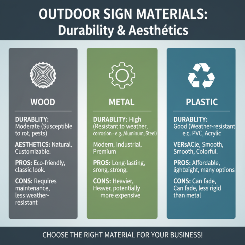 2026 How to Choose the Best Outdoor Signs for Your Business?