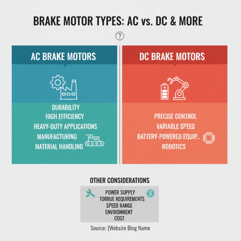 How to Choose the Right Brake Motor for Your Application?