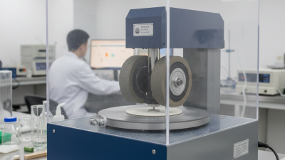 Best Taber Abrasion Tester for Quality Control in China?