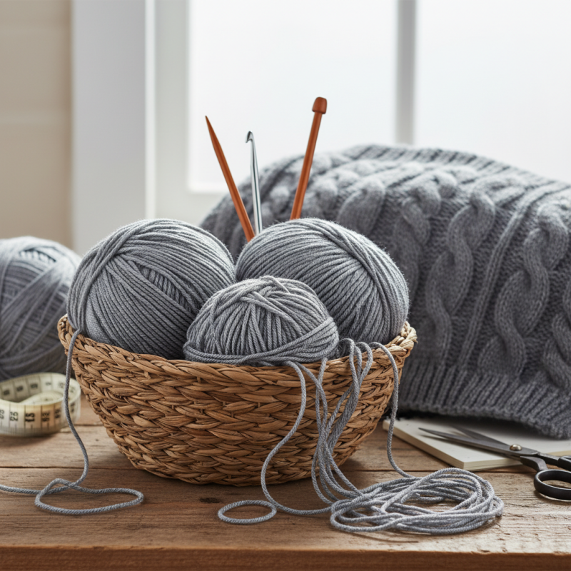 Why Choose Grey Polyester Yarn for Your Next Project?
