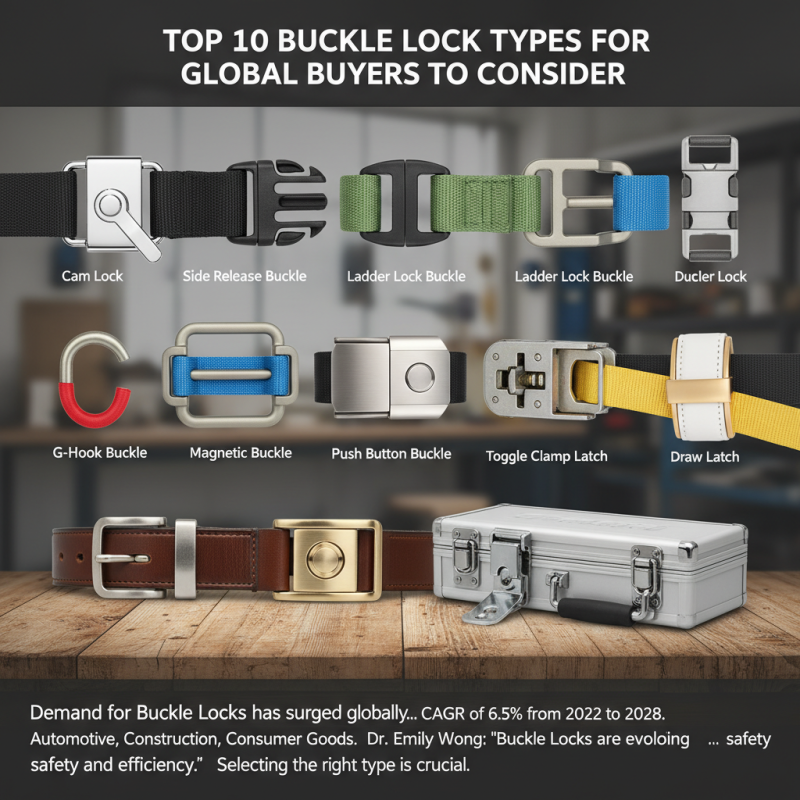 Top 10 Buckle Lock Types for Global Buyers to Consider?