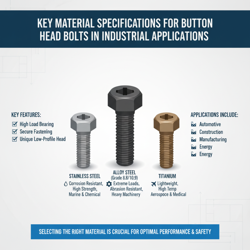 China Top Button Head Bolt Types and Applications Explained