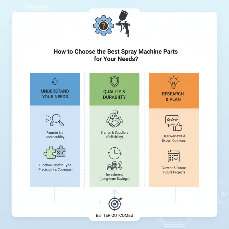 How to Choose the Best Spray Machine Parts for Your Needs?
