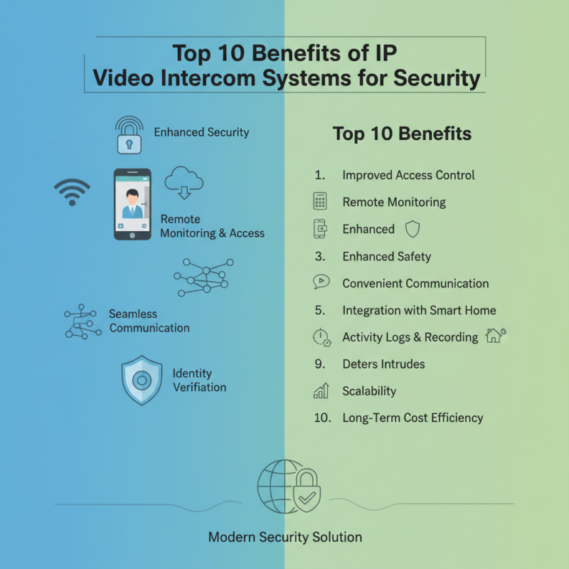 Top 10 Benefits of IP Video Intercom Systems for Security?