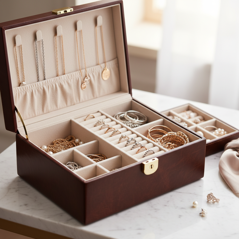 Best Leather Jewelry Storage Box for Organizing Your Treasures?