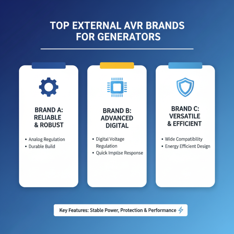 China Best External Avr For Generator Solutions and Recommendations?