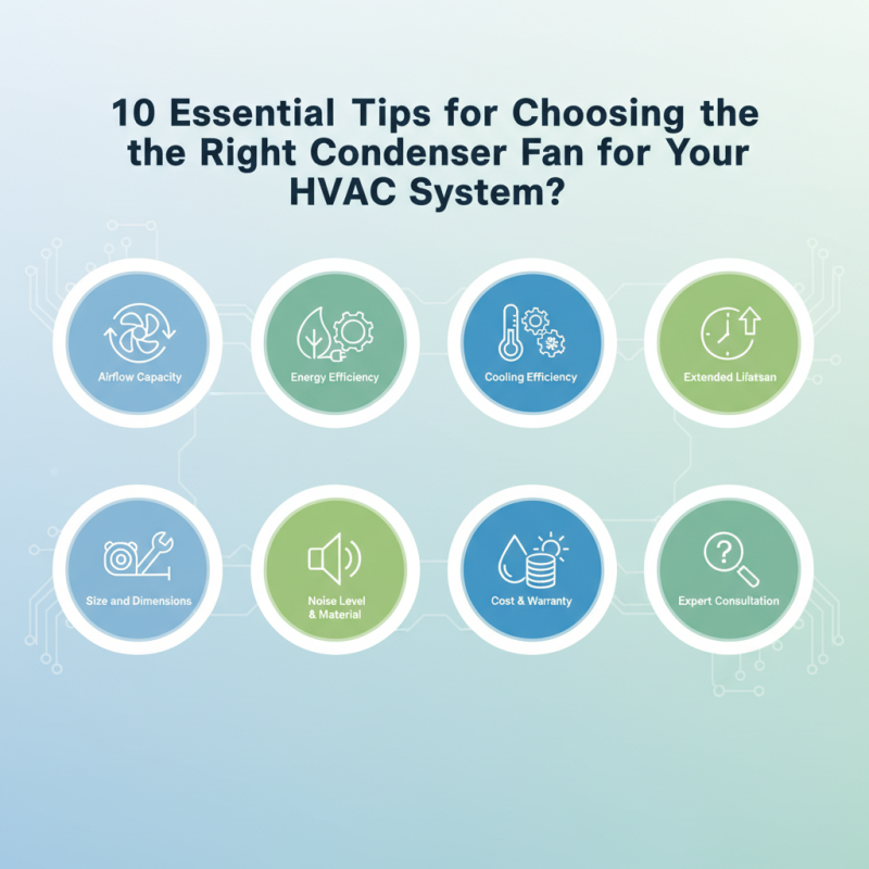 10 Essential Tips for Choosing the Right Condenser Fan for Your HVAC System?
