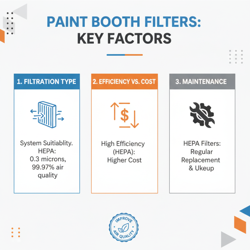 How to Choose the Best Paint Spray Booth Filters for Your Needs?