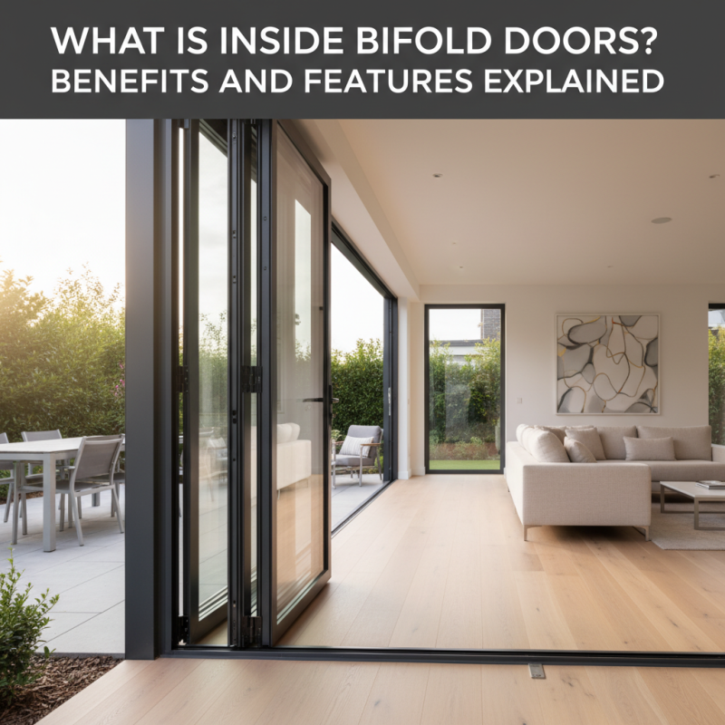 What is Inside Bifold Doors Benefits and Features Explained?