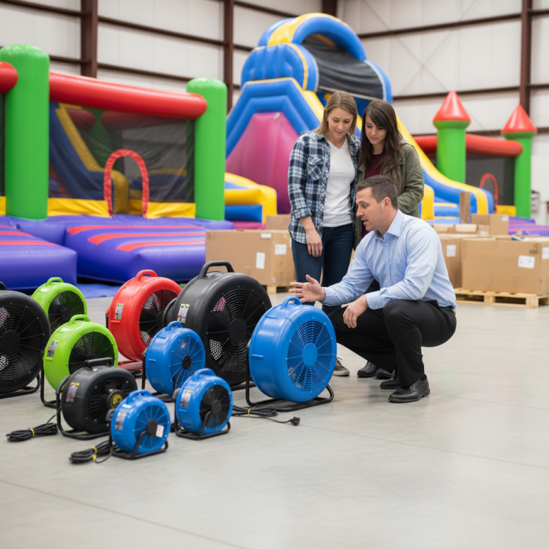 How to Choose the Right Inflatable Blower Fan for Your Needs?