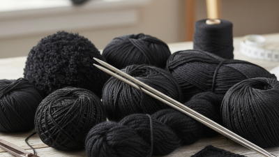 How to Choose the Best Black Polyester Yarn for Your Projects?