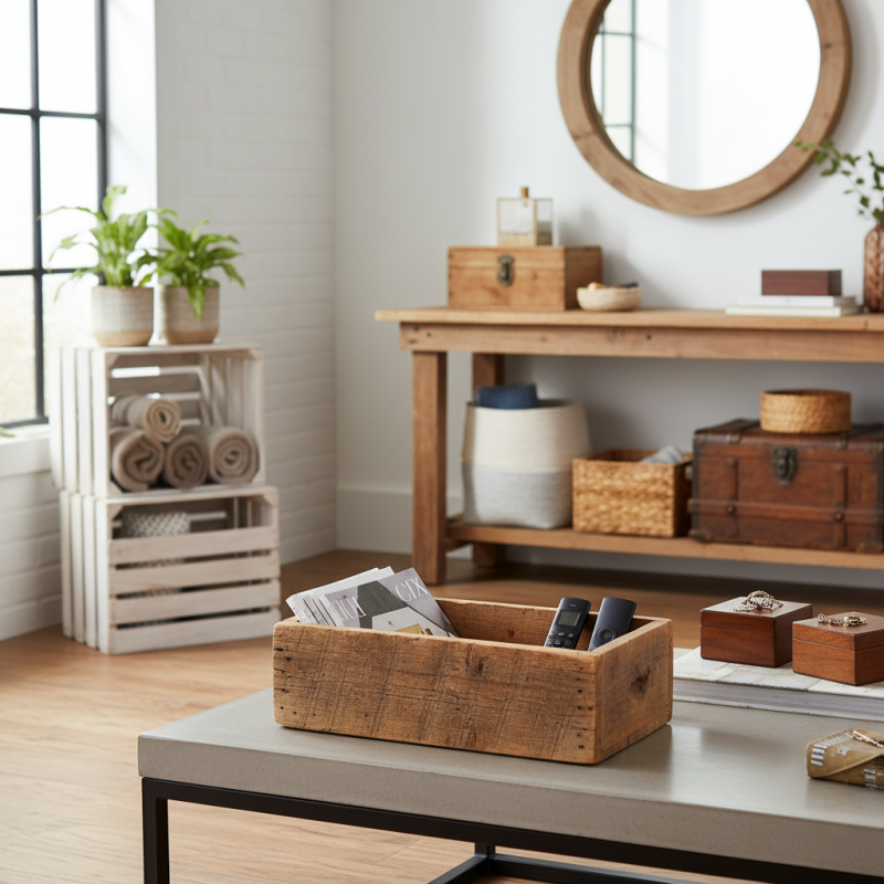 Top Wooden Box Ideas for Home Organization and Decor?