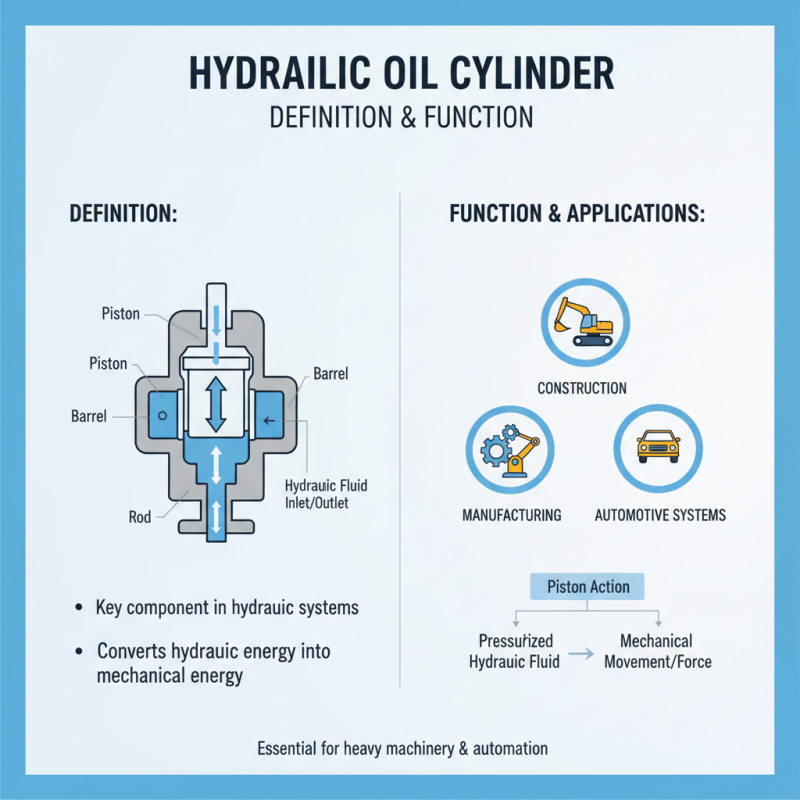 What is a Hydraulic Oil Cylinder and How Does It Work?