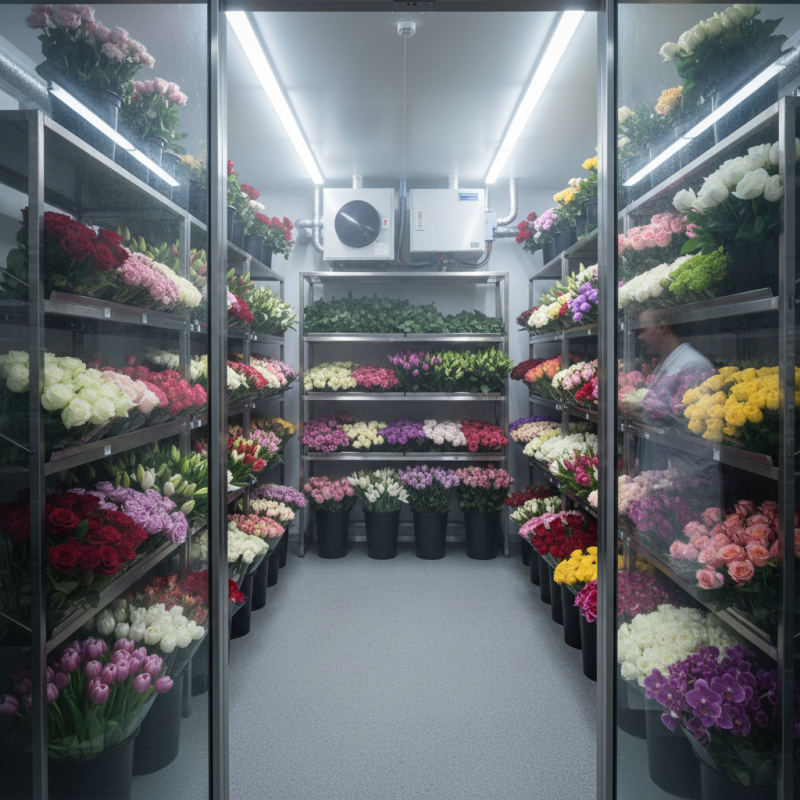 Why Is a Cold Room Essential for Flower Storage?