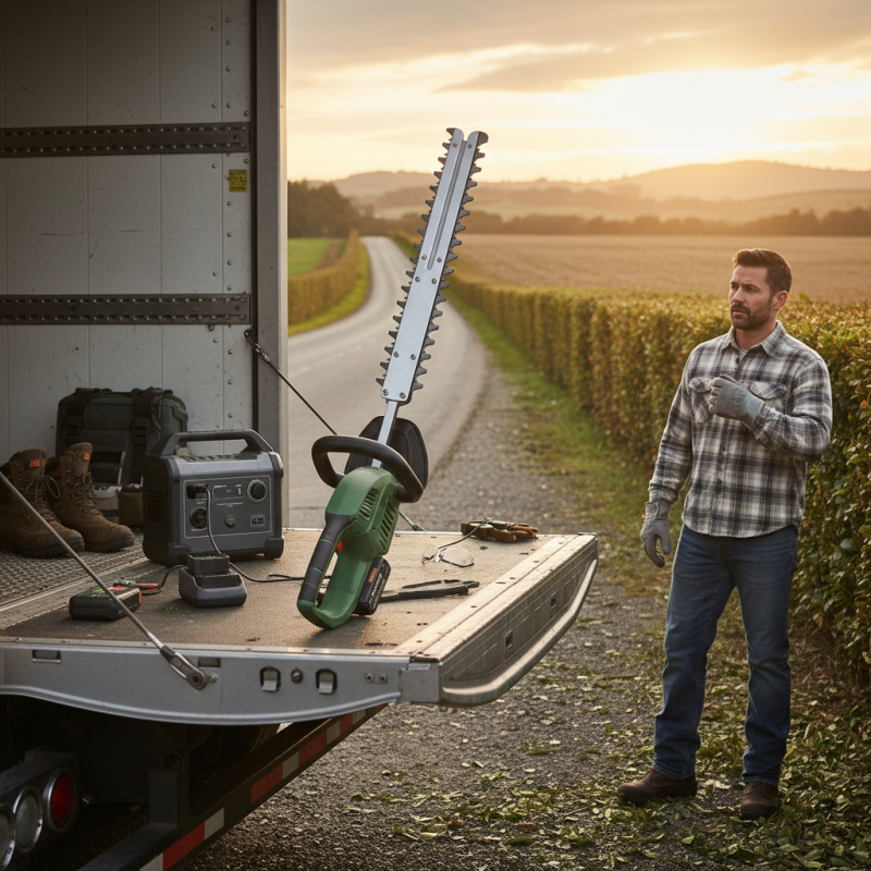 Best Hedge Trimmer For Truck Drivers That Saves Time?