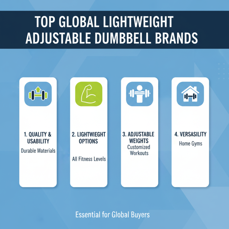 Best Lightweight Adjustable Dumbbells for Global Buyers?