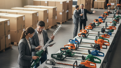 How to Choose the Best Power Hedge Trimmer Wholesaler?