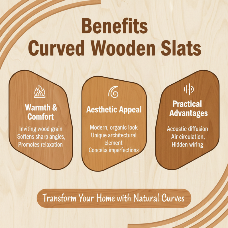 2026 Top Trends in Interior Design Featuring Curved Wooden Slats?