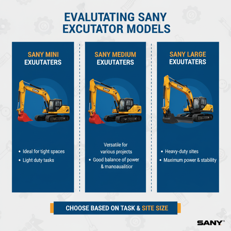How to Choose the Right Sany Excavators for Your Construction Needs?