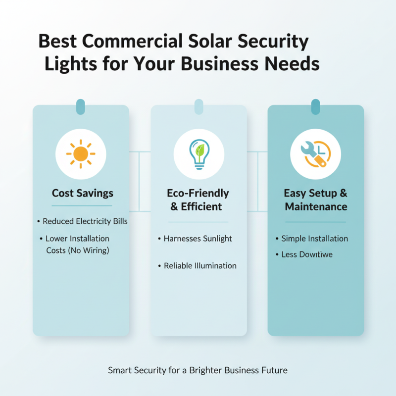 Best Commercial Solar Security Lights for Your Business Needs?
