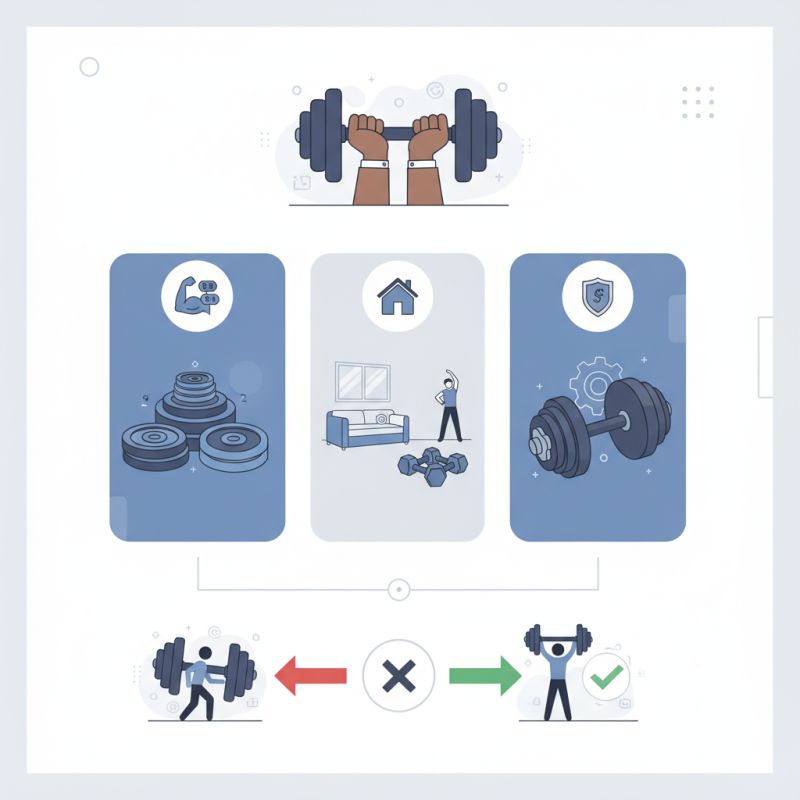 How to Choose the Best Dumb Bells for Your Home Workout?