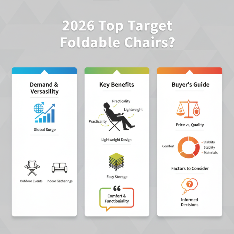 2026 Top Target Foldable Chairs for Global Buyers?
