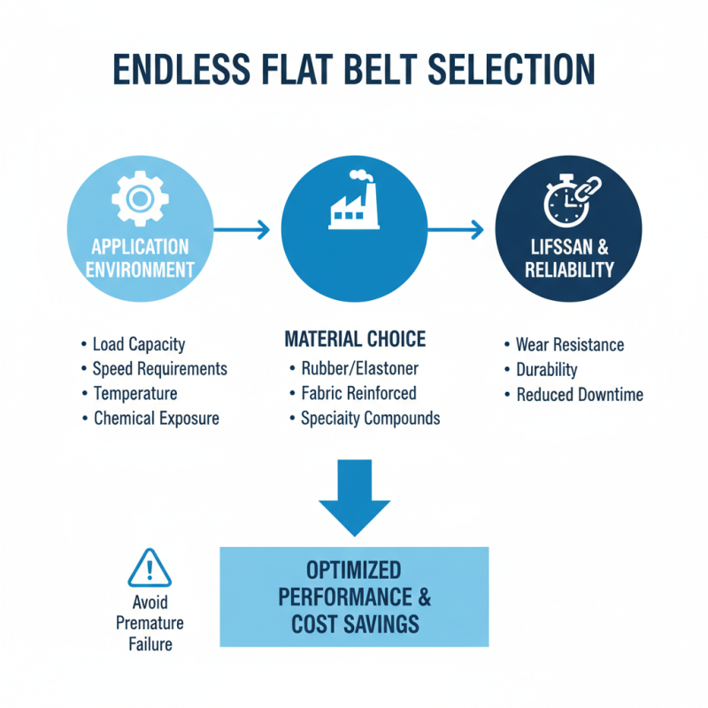 How to Choose the Best Endless Flat Belt for Your Needs?