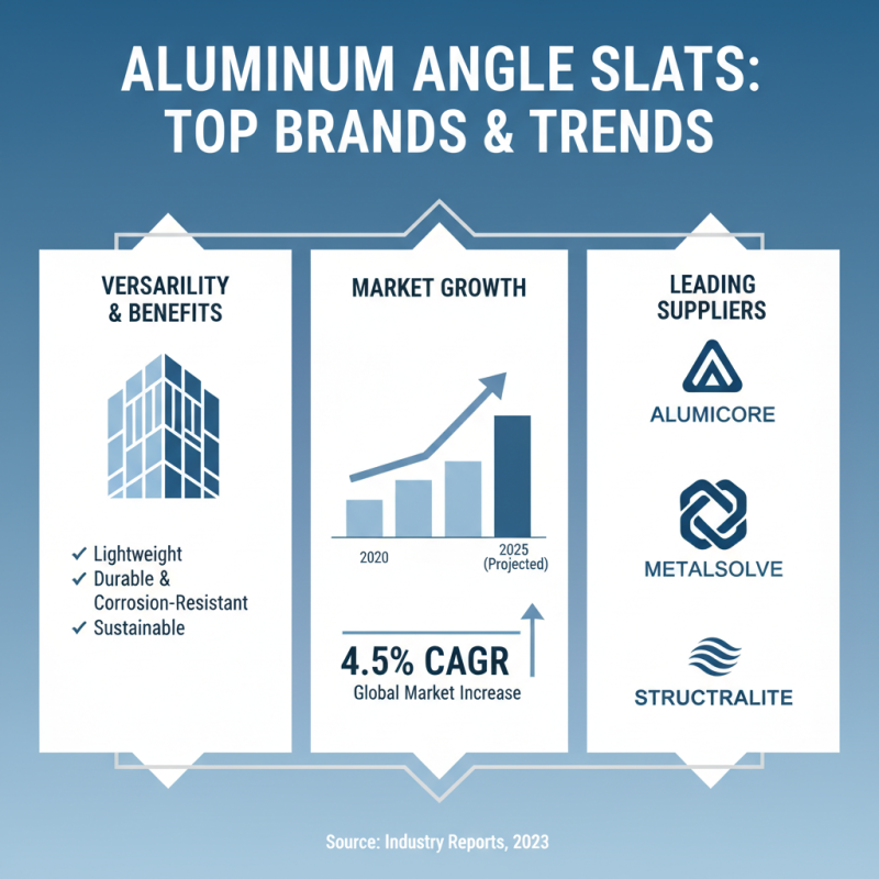 Best Aluminum Angle Slat Options for Your Projects?