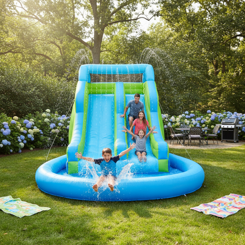 Best Backyard Water Slide Ideas for Summer Fun?