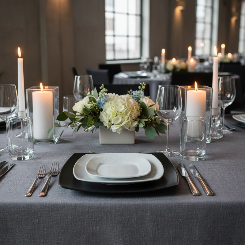 How to Choose the Perfect Square Plates Set for Your Next Event?