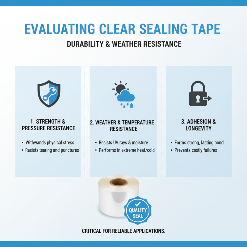 How to Choose the Best Clear Sealing Tape for Your Needs?